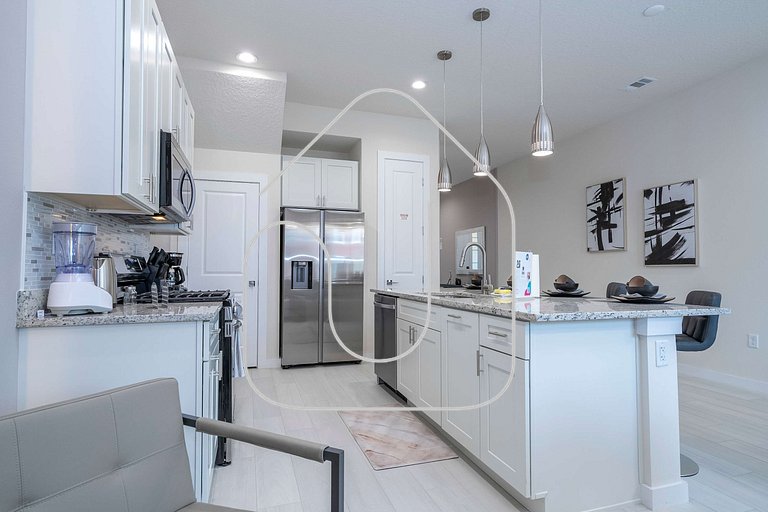 Townhome 3Q no Summerville com Quarto Temático