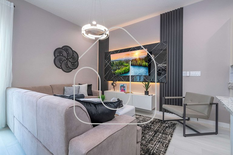 Townhome 3Q no Summerville com Quarto Temático