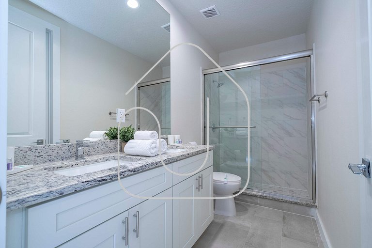 Townhome 3Q no Summerville com Quarto Temático