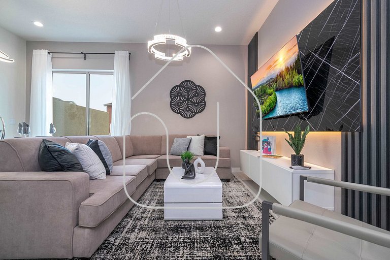 Townhome 3Q no Summerville com Quarto Temático