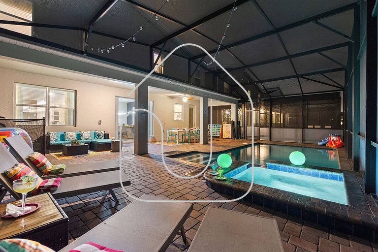 Bookmark Villa 8Q no Storey Lake c/ Piscina