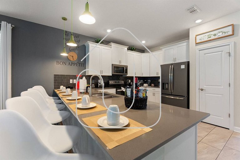 Bookmark Villa 8BR @ Storey Lake w/ Pool