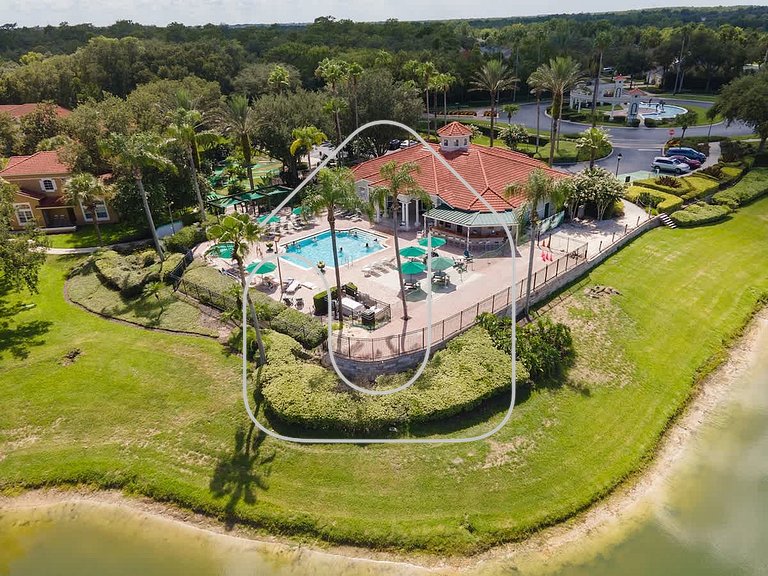 Casa Familiar 3Q c/ Clubhouse Perto da Disney