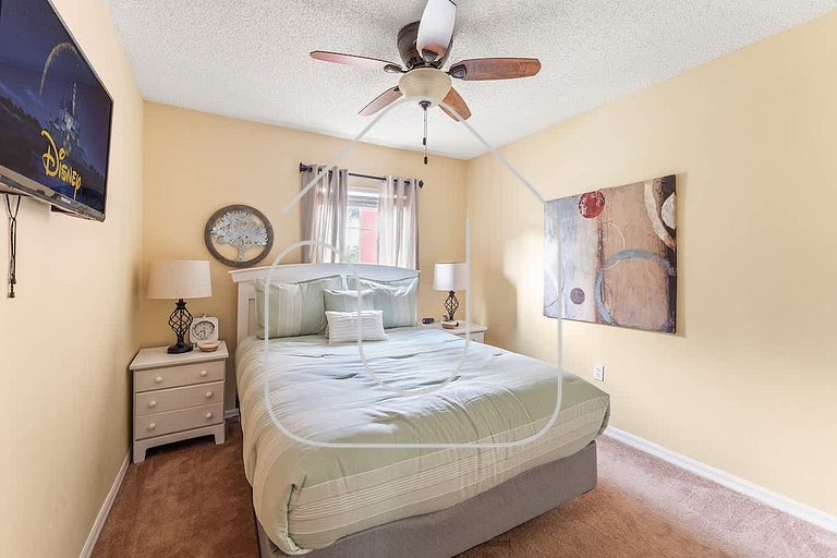 Casa Familiar 3Q c/ Clubhouse Perto da Disney