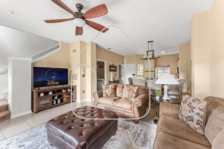 Casa Familiar 3Q c/ Clubhouse Perto da Disney