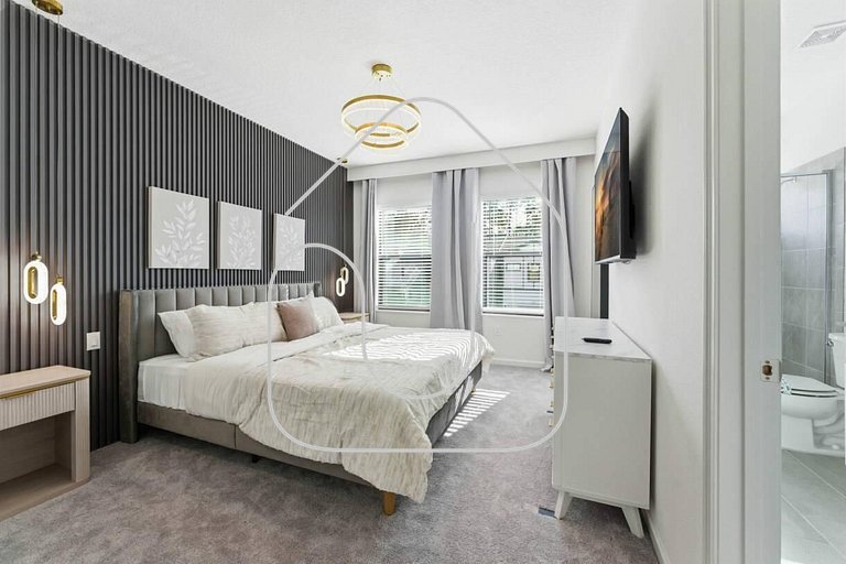 Paradiso Grande 5Q c Piscina e Quartos Temáticos