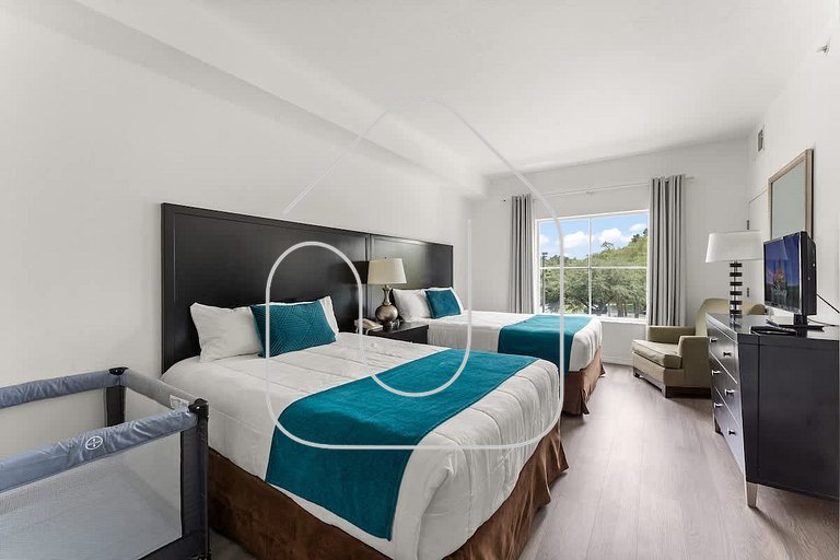 Apto c/ Vista Piscina – Perto da Disney 1Q