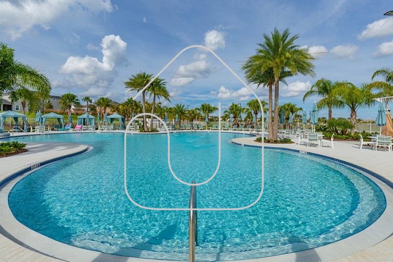 Casa 5Q c/ Piscina em Solara — Perto da Disney