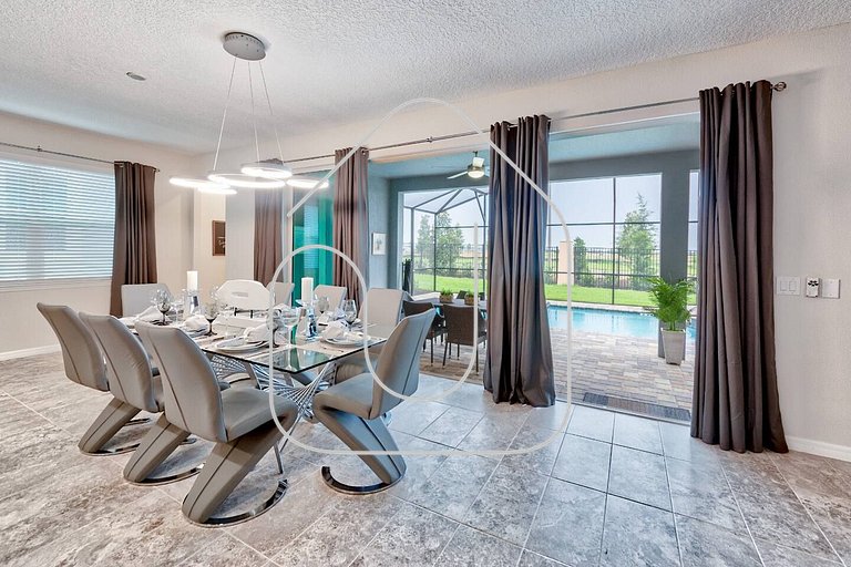 5BR Pool Home Solara Resort — Near Disney