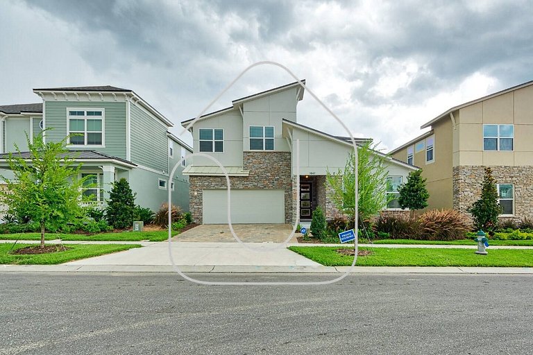 5BR Pool Home Solara Resort — Near Disney