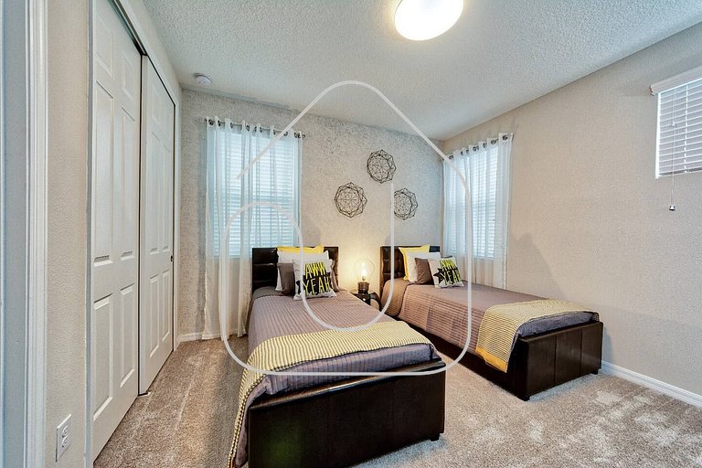 Casa 5Q c/ Piscina em Solara — Perto da Disney