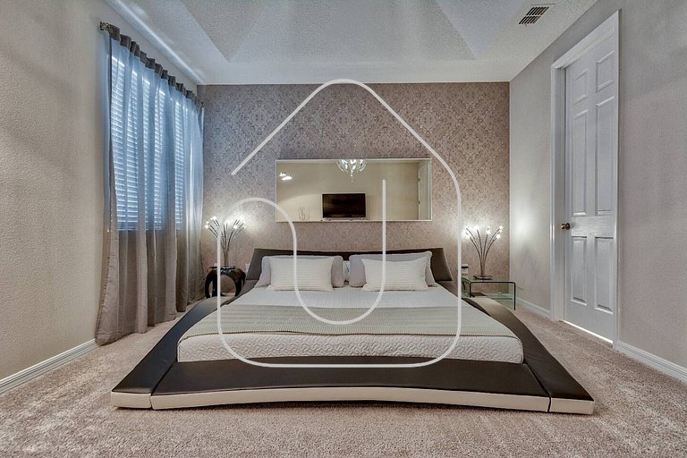 Casa 5Q c/ Piscina em Solara — Perto da Disney