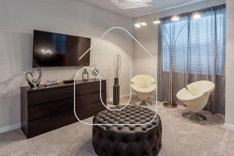 Casa 5Q c/ Piscina em Solara — Perto da Disney