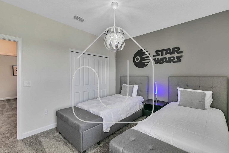 Casa 6Q c/ Piscina & Sala de Jogos — Storey Lake