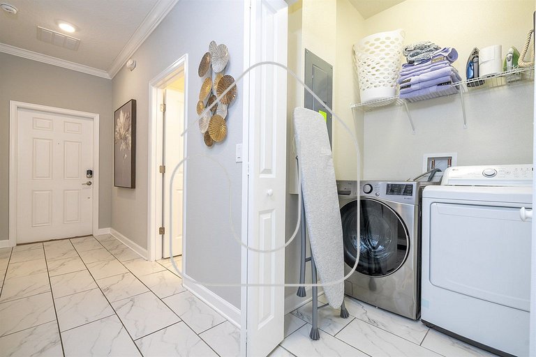 Townhome 5Q c/ Piscina – 8mi da Disney