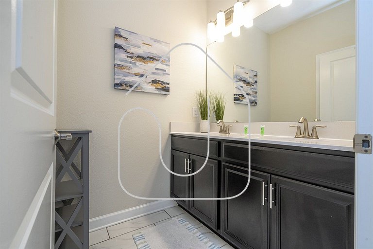 Townhome 5Q c/ Piscina – 8mi da Disney