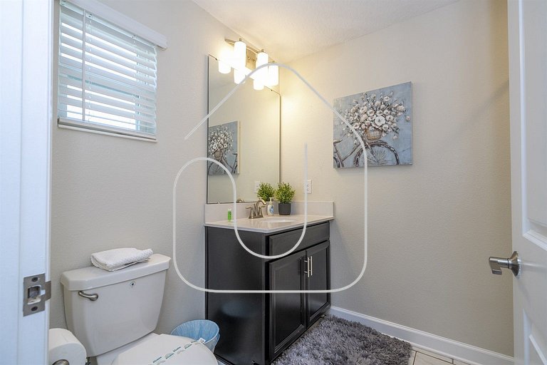 Townhome 5Q c/ Piscina – 8mi da Disney