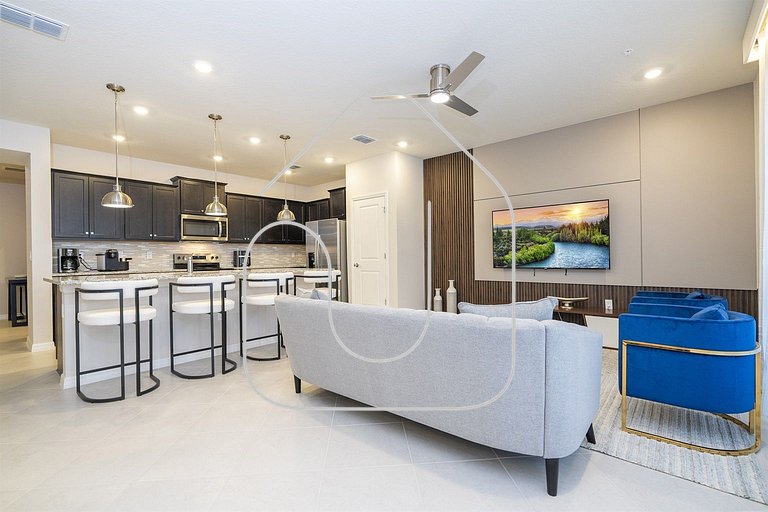 Casa 5Q Windsor Cay com Piscina e Game Loft