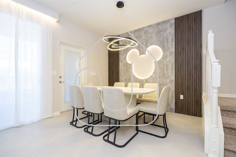 Casa 5Q Windsor Cay com Piscina e Game Loft