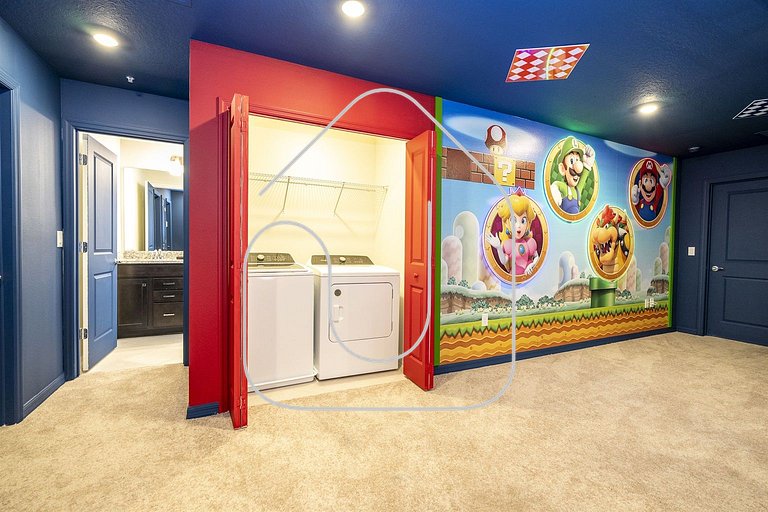 Casa 5Q Windsor Cay com Piscina e Game Loft