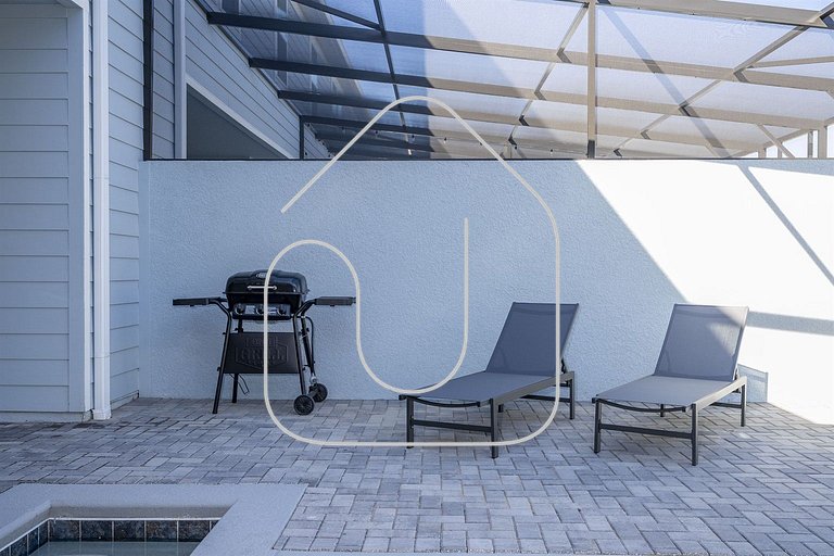 Casa 5Q Windsor Cay com Piscina e Game Loft