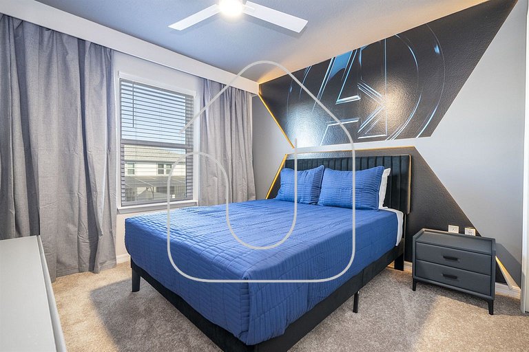 Casa 5Q Windsor Cay com Piscina e Game Loft