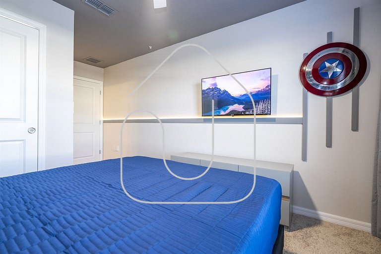 Casa 5Q Windsor Cay com Piscina e Game Loft