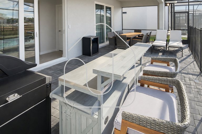 Casa 5Q Windsor Cay, Piscina e Cinema