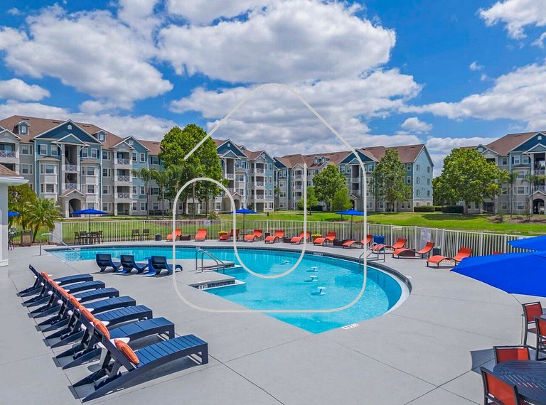 2BR/2BA Condo in Cane Island Resort