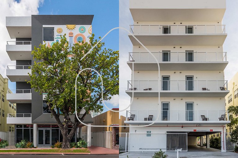 Stylish 2BR Apt in South Beach Walk to Beach