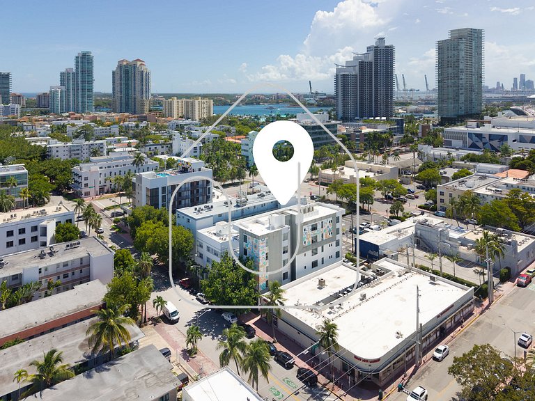 South Beach 2BR Near Beach, Dining & Nightlife