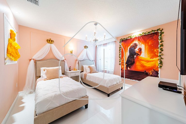 Storey Lake 9BR Home w/ Pool & Epic Game Room