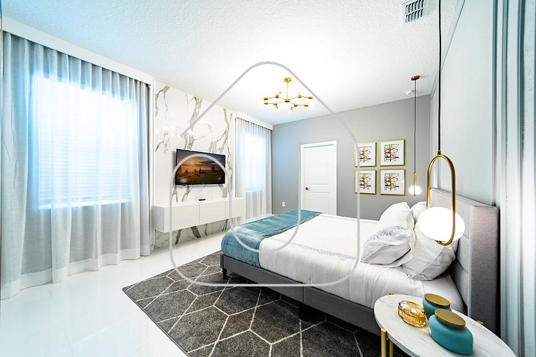 Storey Lake 9BR Home w/ Pool & Epic Game Room