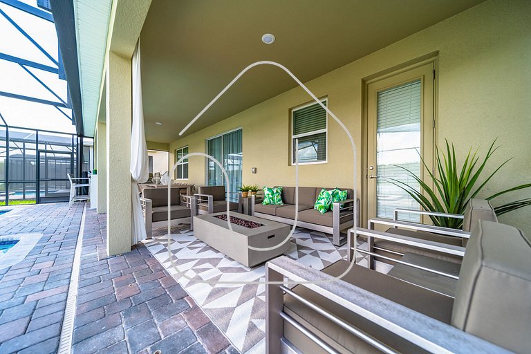 Storey Lake 9BR Home w/ Pool & Epic Game Room