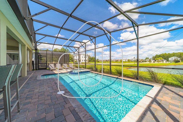 Storey Lake 9BR Home w/ Pool & Epic Game Room