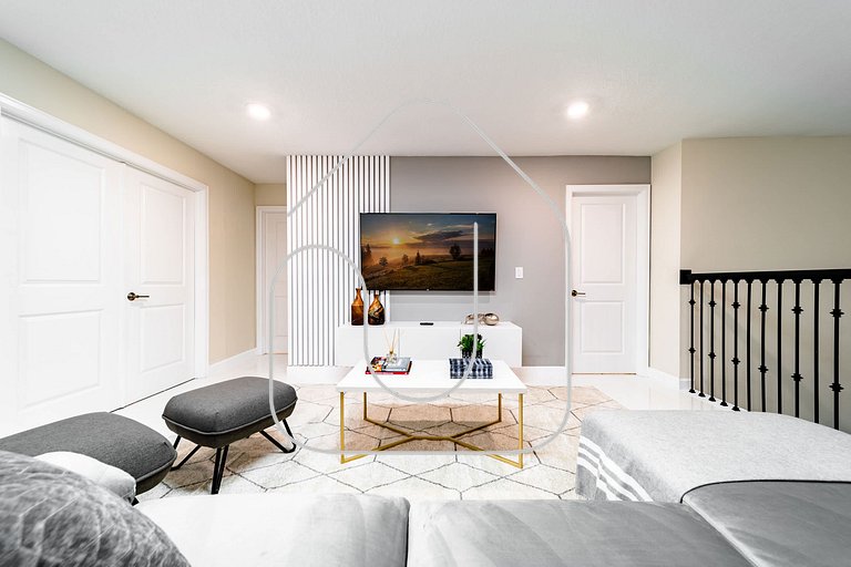 Storey Lake 9BR Home w/ Pool & Epic Game Room