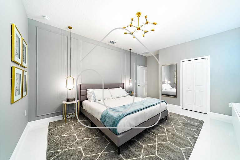 Storey Lake 9BR Home w/ Pool & Epic Game Room