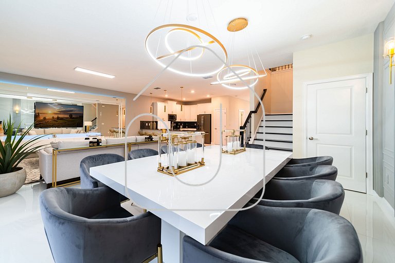 Storey Lake 9BR Home w/ Pool & Epic Game Room