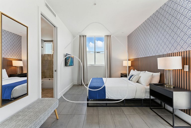 South Beach 2BR Apt 5min to Beach & Nightlife