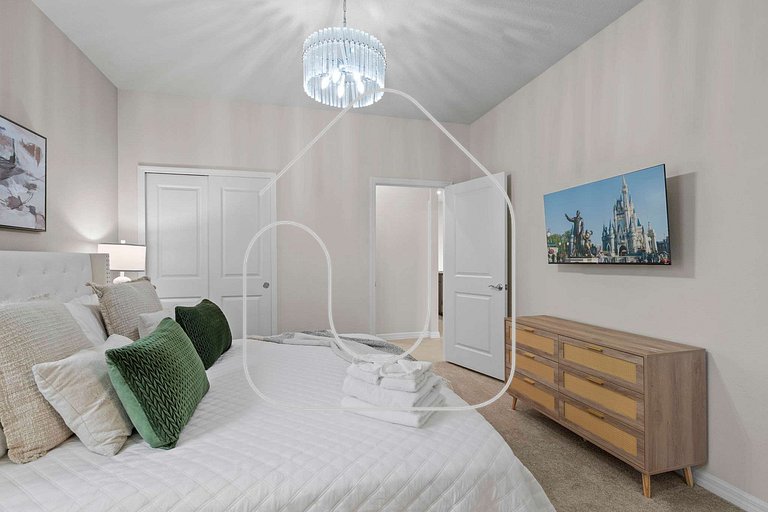 Casa 7Q p/15P c/ Piscina Privada – Windsor Cay