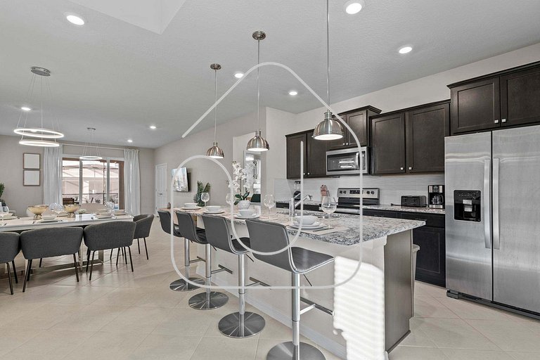 7BR Home for 15 w/ Private Pool – Windsor Cay