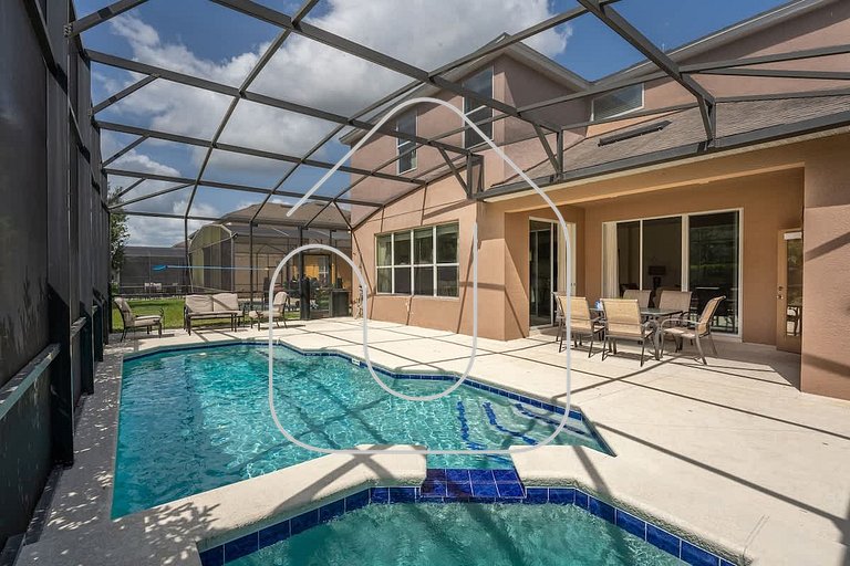 Bella Vida 6BR Home – Near Disney Parks