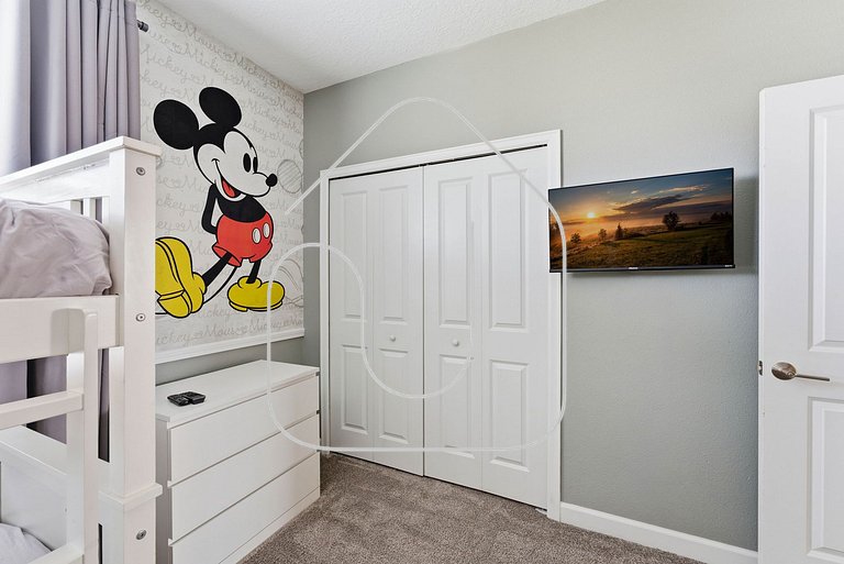 Casa 5Q em Resort c/ Piscina Perto da Disney