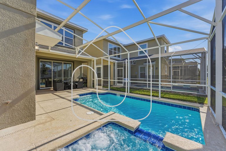 5BR Resort Home w/ Private Pool Near Disney