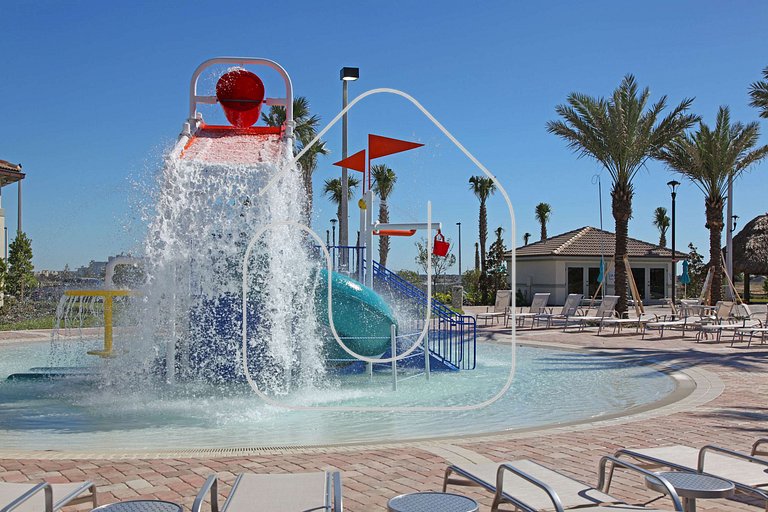 Casa 5Q em Resort c/ Piscina Perto da Disney