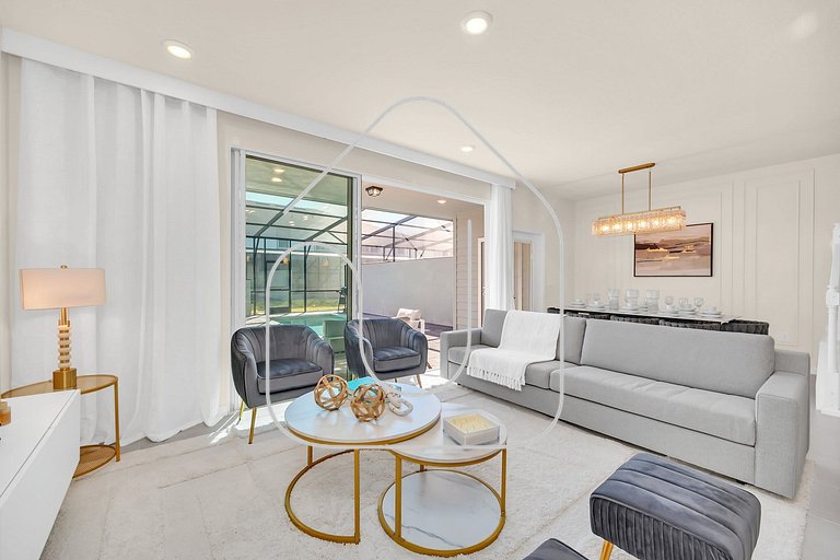 Casa Moderna 5Q c/ Piscina no Windsor Island