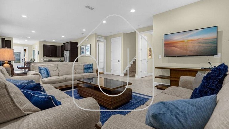 Themed 7BR Villa w/ Pool | 10min to Disney