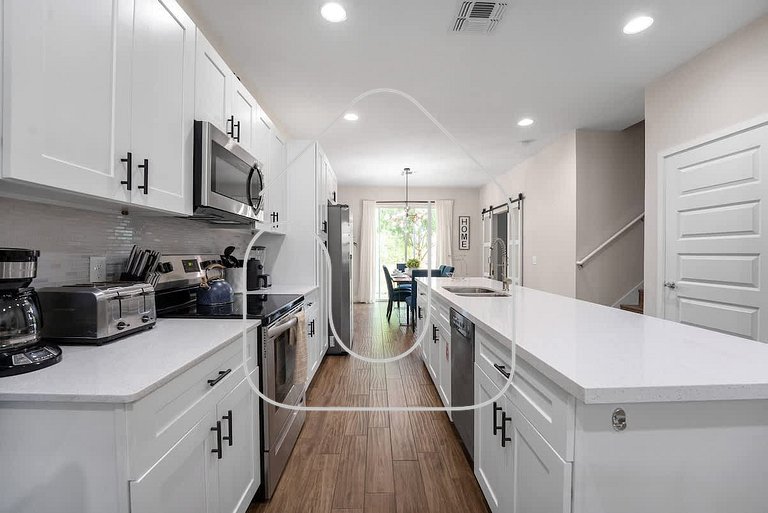 Townhouse 4Q Renovada c/ Game Room Disney