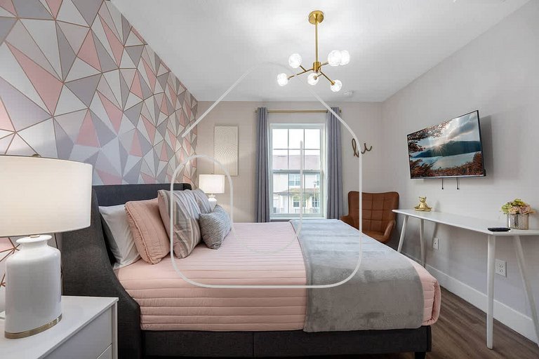 Townhouse 4Q Renovada c/ Game Room Disney