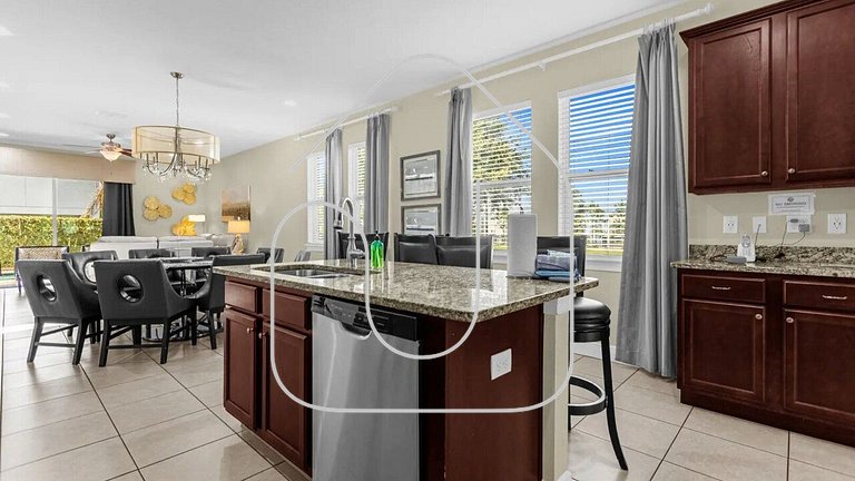 7BR Themed Villa w/ Pool – 6mi Disney